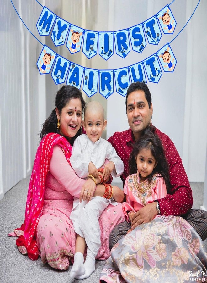 Wobbox My First Hair Cut Banner, Mundan Ceremony Banner, Mundan Ceremony Decoration Items (FP4608) - Image 5